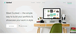 Desktop Screenshot of dunked.com